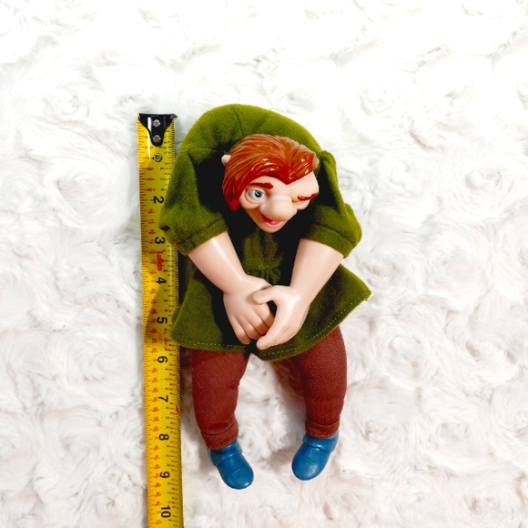 Disney - Hunchback Of Notre Dame Quasimodo Plush/Plastic Finger Puppet 1996 - Picture 8 of 14
